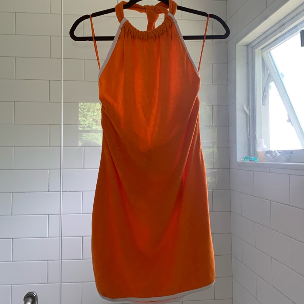 Urban outfitters terry cloth cover up